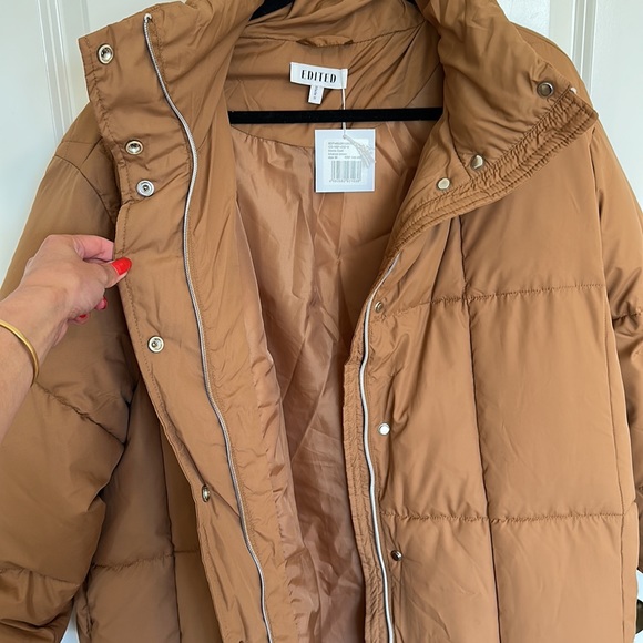 BNWT Edited Mimi Coat tobacco brown size 36 - Picture 6 of 7